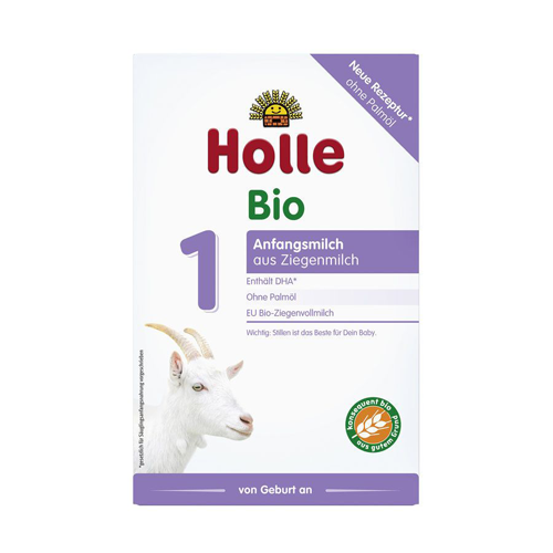 Holle Bio ヤギ オーガニック 粉ミルク 4箱 ステップ1 ０－６ヶ月